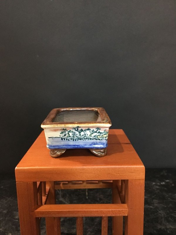 Maceta de ceramica japonesa autor